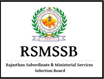 Read more about the article RSMSSB Recruitment 2018 – 400 Vacancies for Computor, Last Date: 27-03-2018